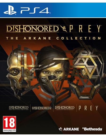 Dishonored & Prey : The Arkane Collection Edition Bundle PS4