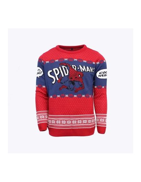 Pull de Noël Numskull Spider-Man Taille XL