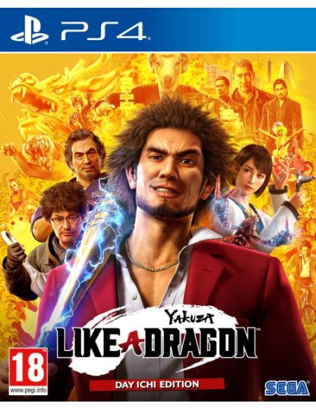 Yakuza Like a Dragon Day Ichi Edition PS4