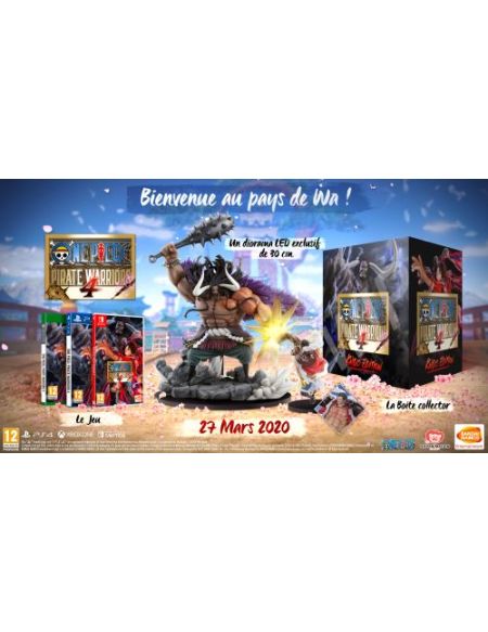 One Piece Pirate Warriors 4 Edition Collector Nintendo Switch