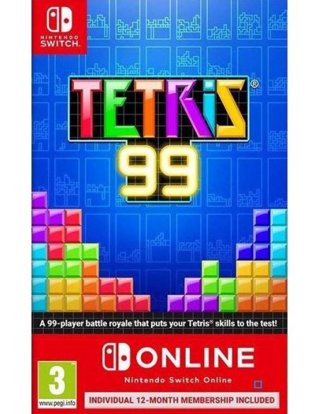 Tetris 99 + Big Block DLC + 12 mois Nintendo Switch Online