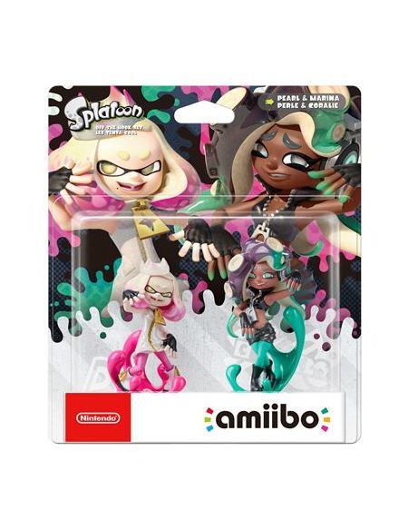 Pack de 2 figurines Amiibo Splatoon Perle et Coralie