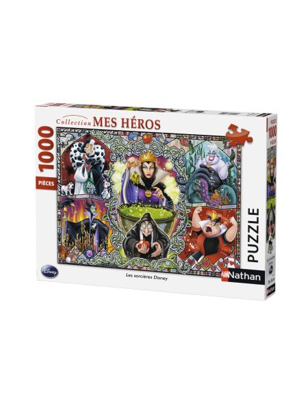 Puzzle Les méchantes de Disney - 1000 pièces - Ravenburger