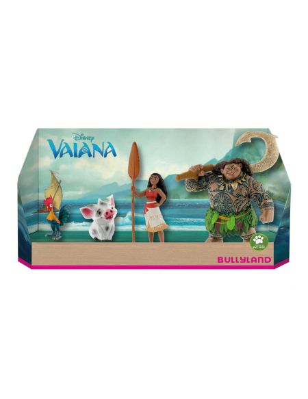 Coffret 4 figurines - Vaïana Disney