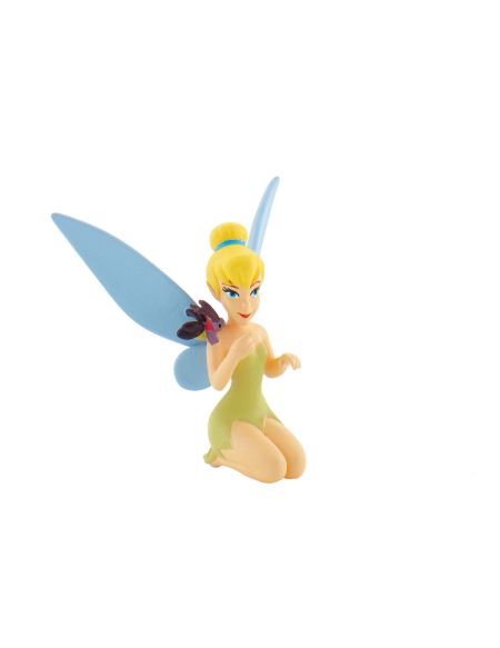 Figurine Fée Clochette avec papillon Disney - 7 cm