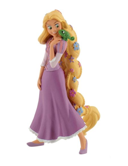 Figurine Raiponce avec fleurs Disney - 12 cm