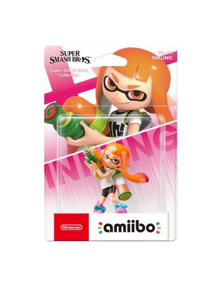 Figurine Amiibo Nintendo Amiibo Fille Inkling N°64 SSB