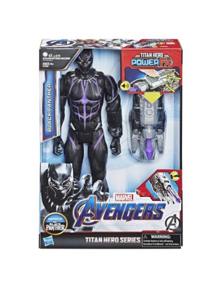 Avengers - Figurine Black Panther Titan Hero Power FX 30 cm