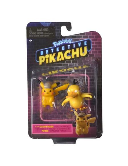 Figurines Pokémon Pikachu et Bulbizarre