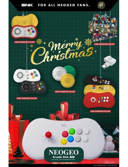 Snk Neogeo Arcade Stick Pro Christmas Edition