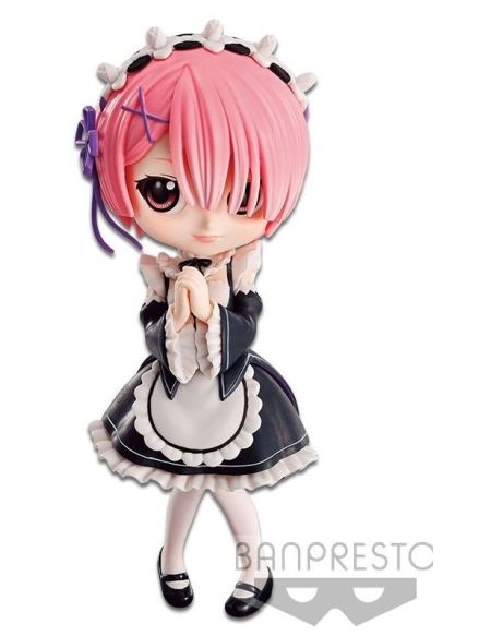 Figurine Q Posket - Re : Zero Starting Life In Another World - Ram (version A)