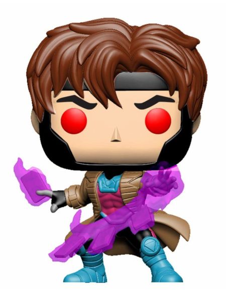 Figurine Funko Pop! Ndeg553 - X-men - Gambit Avec Cartes