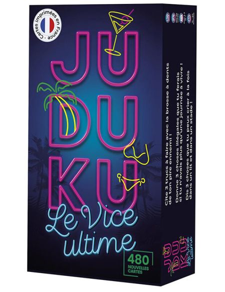 Jeu de societe - Juduku - Vice Ultime