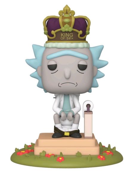 Figurine Funko Pop! N°694 - Rick Et Morty - Rick Aux Toilettes