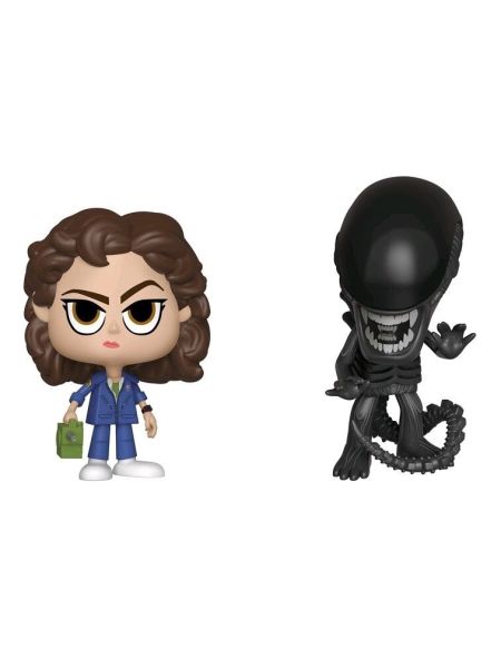 Figurine Vynl - Alien 40th - Twin Pack Xenomorph et Ripley avec Tracker