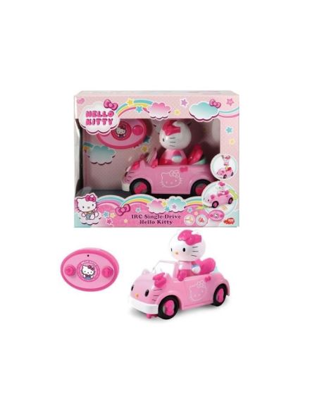 HELLO KITTY Voiture Radiocommandée Décapotable + 1 figurine