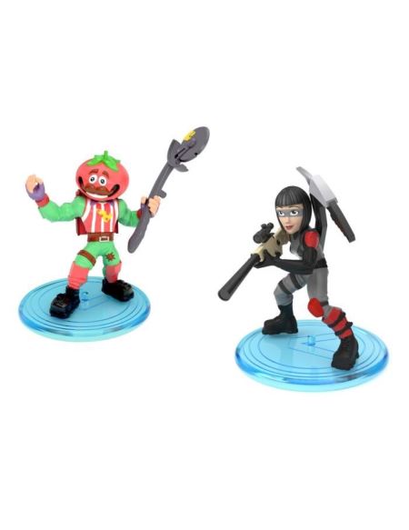 FORTNITE Battle Royale - Pack Duo Figurines 5cm - Shadow Ops & Tomato Head