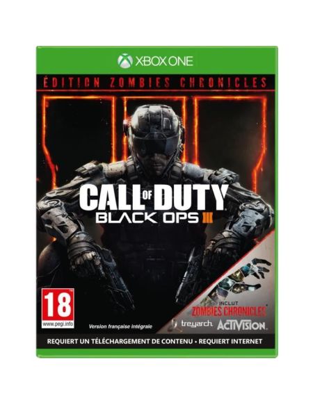 Call of DUTY Black Ops III Zombies Chronicles Jeu Xbox One