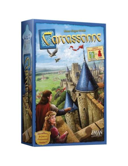 CARCASSONNE - Jeu de base - Jeu de société