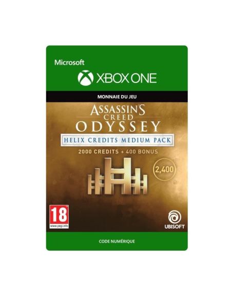 DLC Assassin's Creed Odyssey: 2 400 Crédits Hélix pour Xbox One