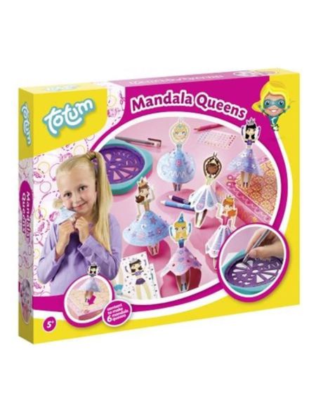 TOTUM kit créatif Crée tes figurines en mandala