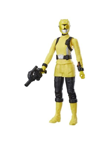 Figurine Power Rangers Beast Morphers – Ranger Jaune - 30 cm - Jouet Power Rangers