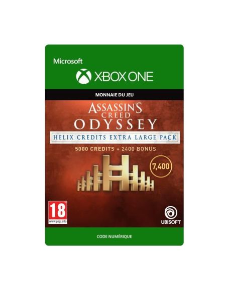 DLC Assassin's Creed Odyssey : 7 400 Crédits Hélix pour Xbox One