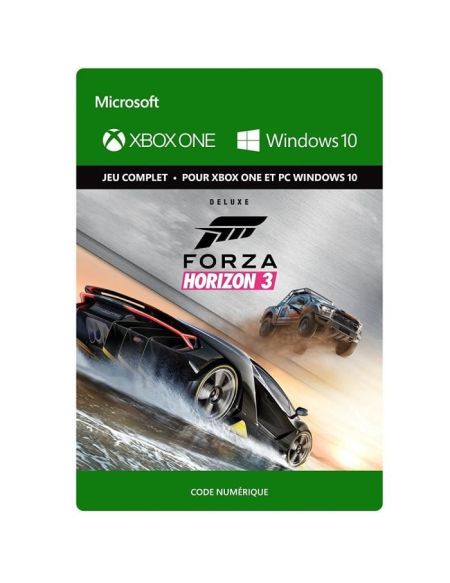 Forza Horizon 3 Edition Deluxe Jeu Xbox One à télécharger