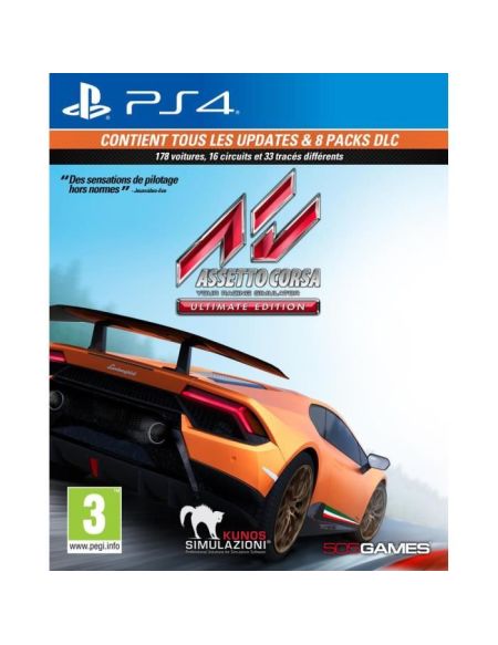 Assetto Corsa: Ultimate Edition Jeu PS4