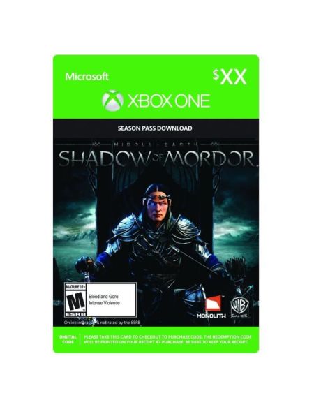 Season Pass La Terre du Milieu: L'Ombre du Mordor pour Xbox One