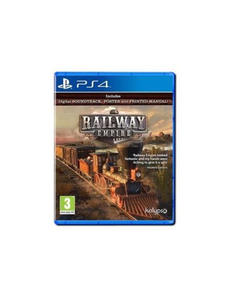 KALYPSO BY EC Railway Empire PlayStation 4 français, italien, espagnol