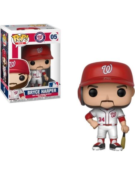 Figurine Funko Pop! Ndeg05 - Major League Baseball Saison 3- Bryce Harper