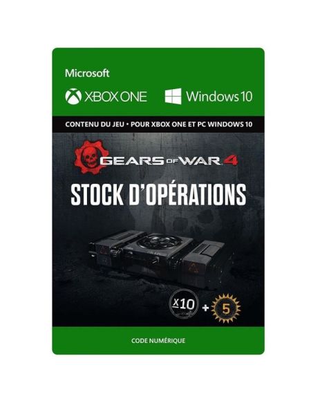 DLC Gears of War 4: Stock d'Opérations pour Xbox One et Windows 10