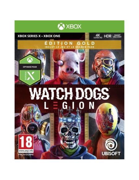 Watch Dogs Legion Édition Gold Jeu Xbox Series X - Xbox One