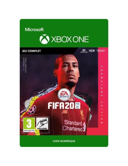 FIFA 20 Champions Edition Jeu Xbox One à Télécharger