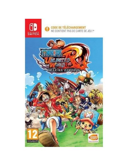 One Piece Unlimited World Red Code Jeu Nintendo Switch - Code in a box