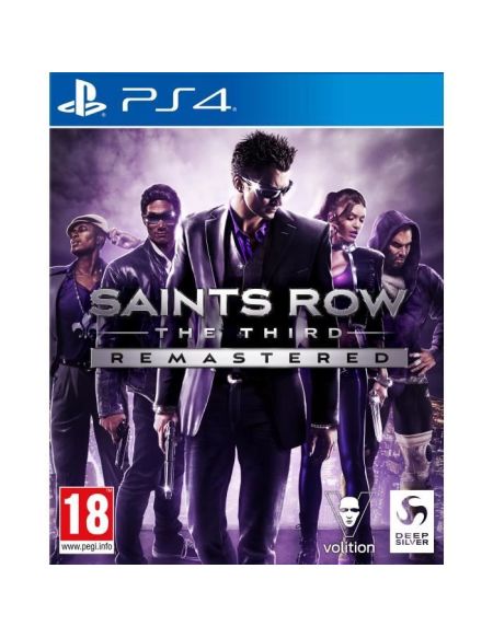 Saints Row The Third Remastered Jeu PS4