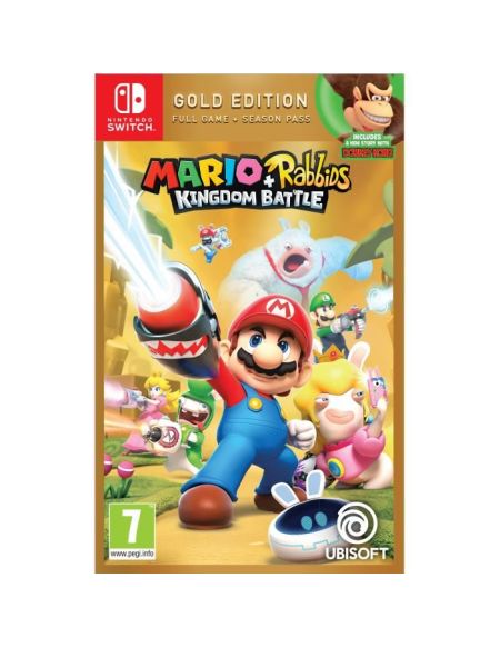 Mario + Lapins Crétins Kingdom Battle Édition Gold Jeu Switch