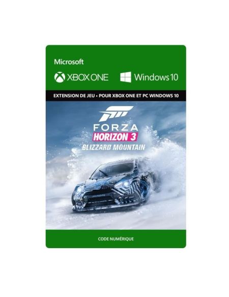 DLC Forza Horizon 3: Blizzard Mountain pour Xbox One et Windows 10