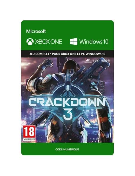 Crackdown 3 Jeu Xbox One à télécharger