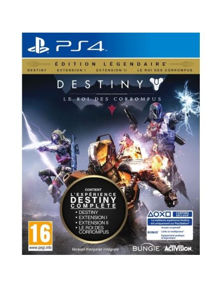 Destiny : le Roi des Corrompus Edition Légendaire Jeu PS4