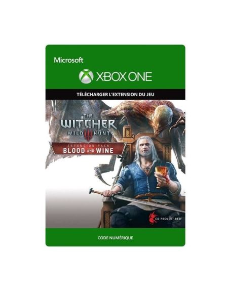 DLC The Witcher 3 - Wild Hunt: Blood and Wine pour Xbox One