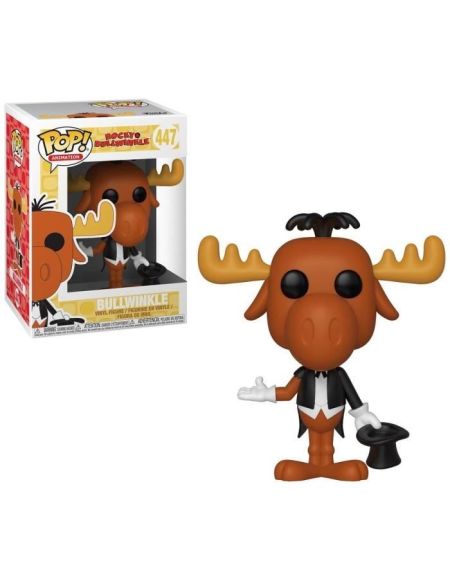 Figurine Funko Pop! Rocky & Bullwinkle: Bullwinkle le magicien