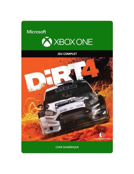 Dirt 4 Jeu Xbox One à télécharger