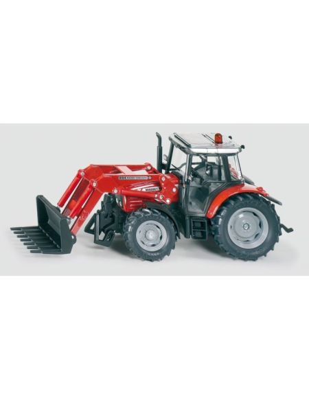 Siku - Tracteur Massey Ferguson + Chargeur Frontal 1/32eme