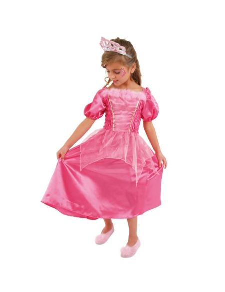 CESAR - B432 - Robe princesse Rose - 8 / 10 ans