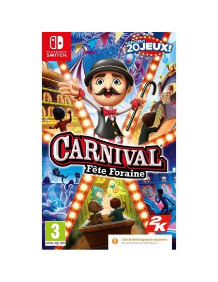 Carnival Games Jeu Nintendo Switch - Code in a box