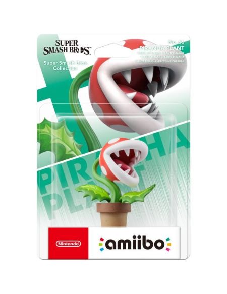 Figurine Amiibo N°66 Plante Piranha Collection Super Smash Bros