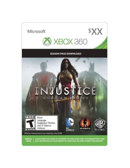 Season Pass Injustice - Gods Among Us pour Xbox 360