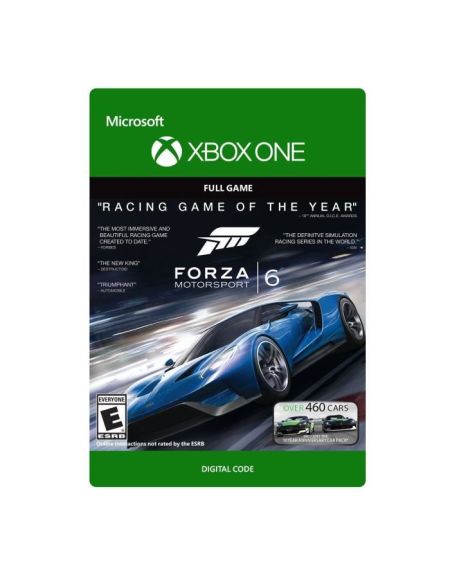 Forza Motorsport 6 Jeu Xbox One à télécharger